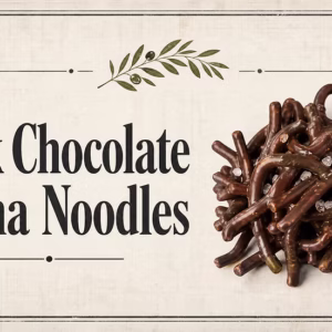 Mama Noodles coasted with chocolate